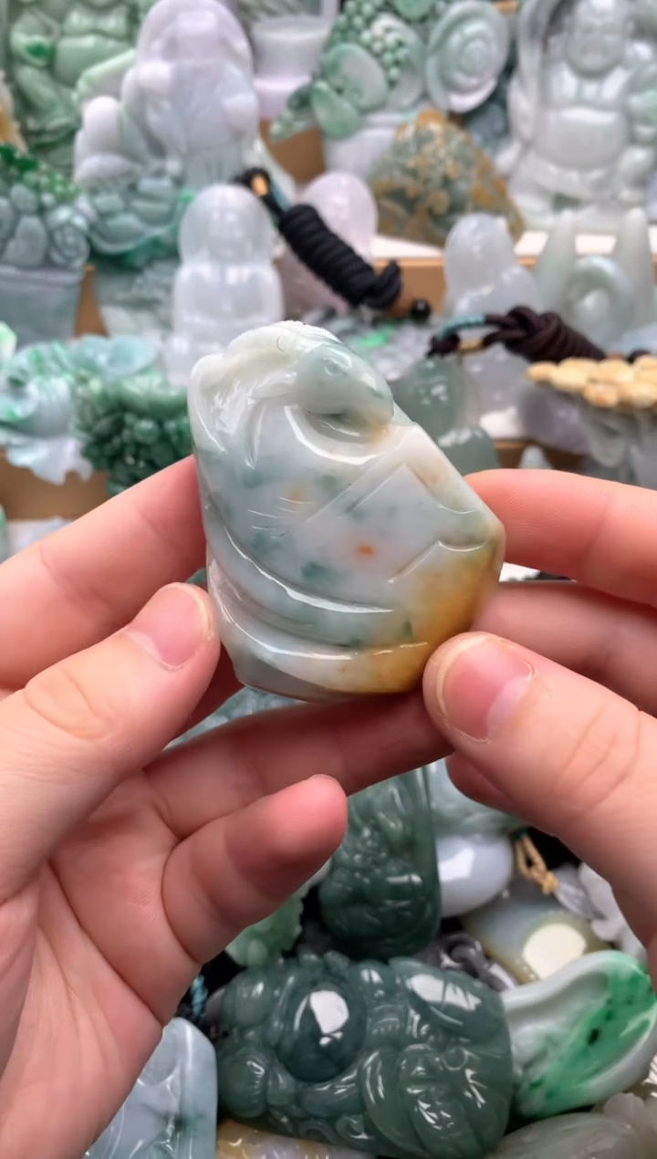 吊坠(不含链)未镶嵌翡翠1