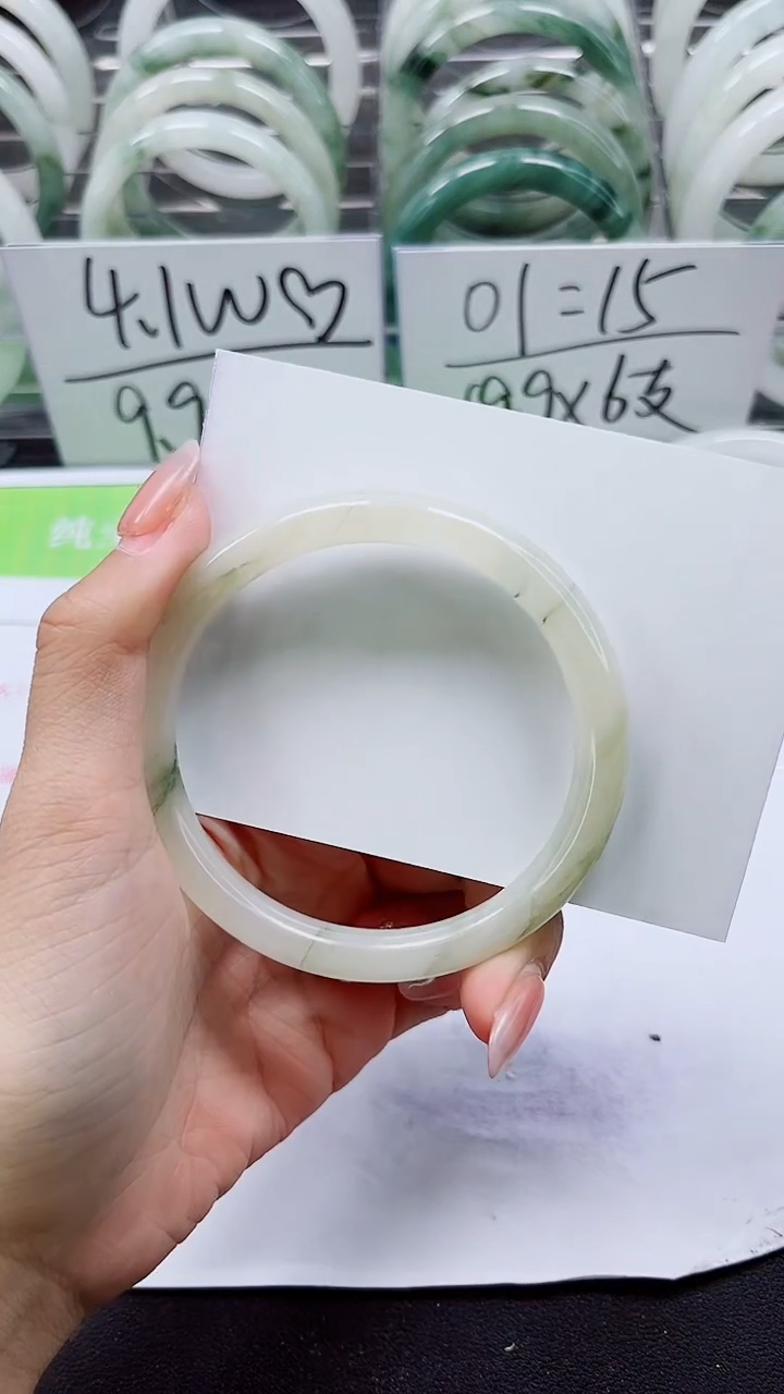 【闪购商品】石英质玉手镯未镶嵌A321-59/60