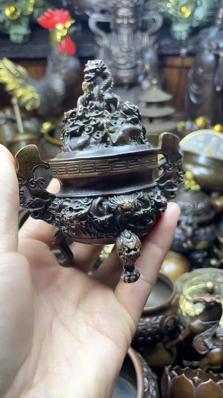 闪购链接，点击下单，有运费险，铜摆件