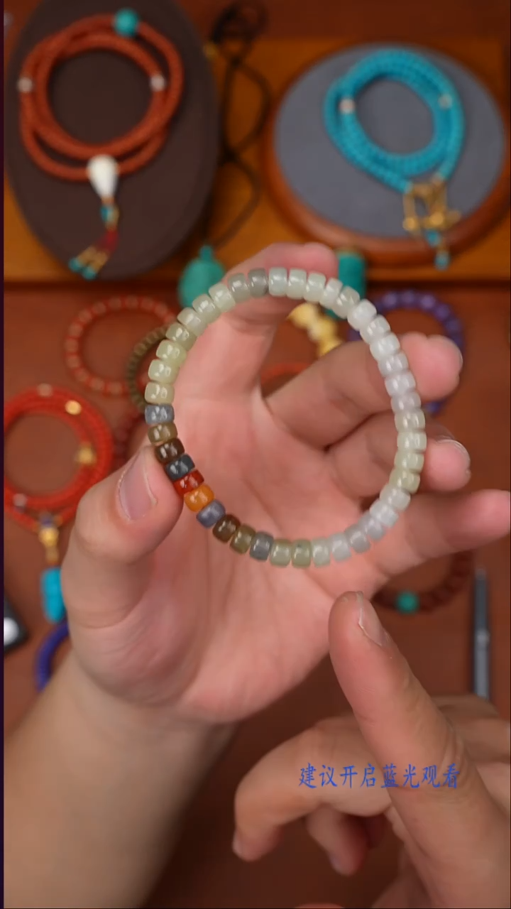 未镶嵌手串和田玉和田玉手串