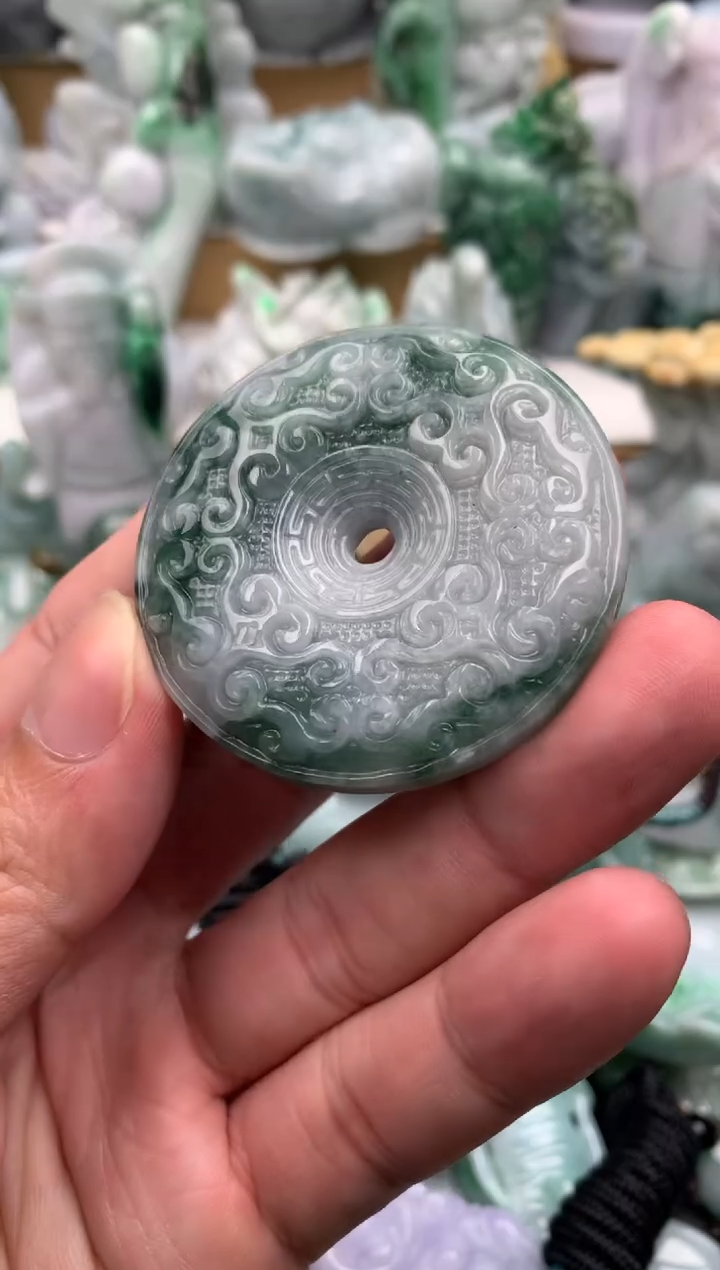 吊坠(不含链)未镶嵌翡翠1