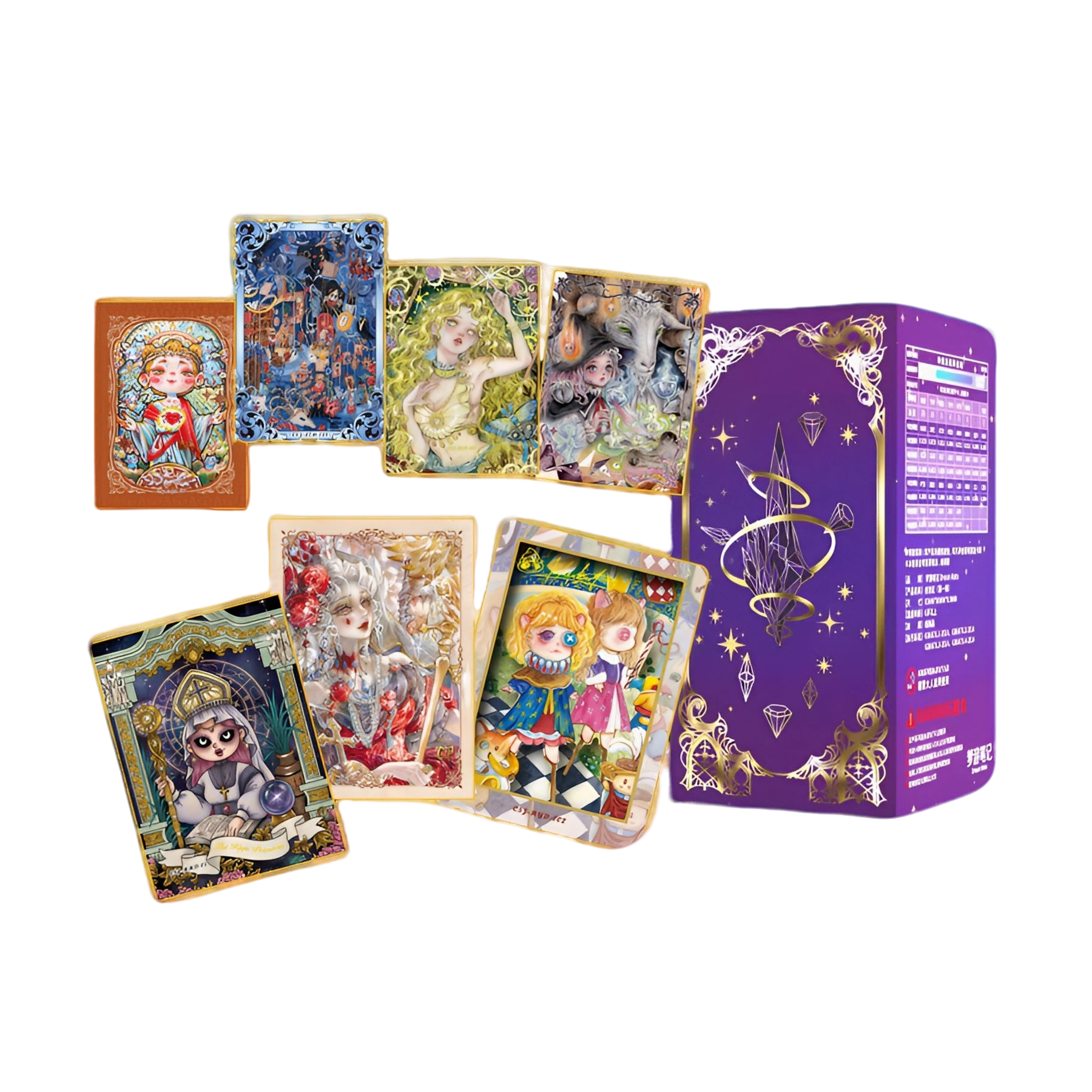 【散包玩法】梦游笔记《创世纪》收藏卡牌默认代拆