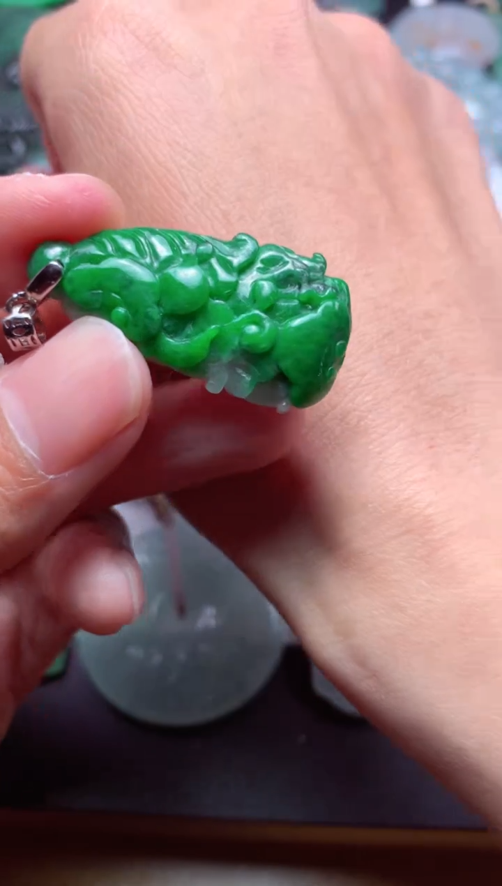 【闪购商品】翡翠颈饰未镶嵌天然翡翠
