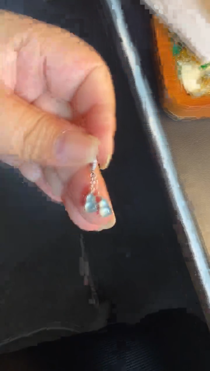 吊坠(不含链)银S925镶嵌翡翠1