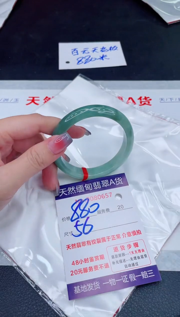 未镶嵌手镯翡翠880.00