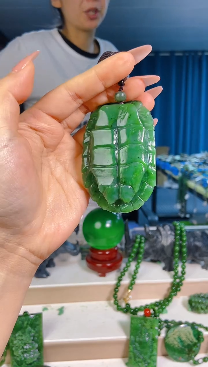 和田玉未镶嵌挂件1