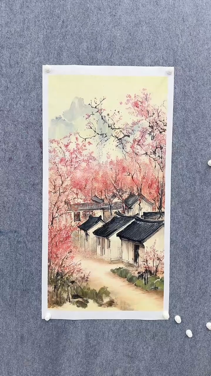 国画张朴野精品8平尺山水