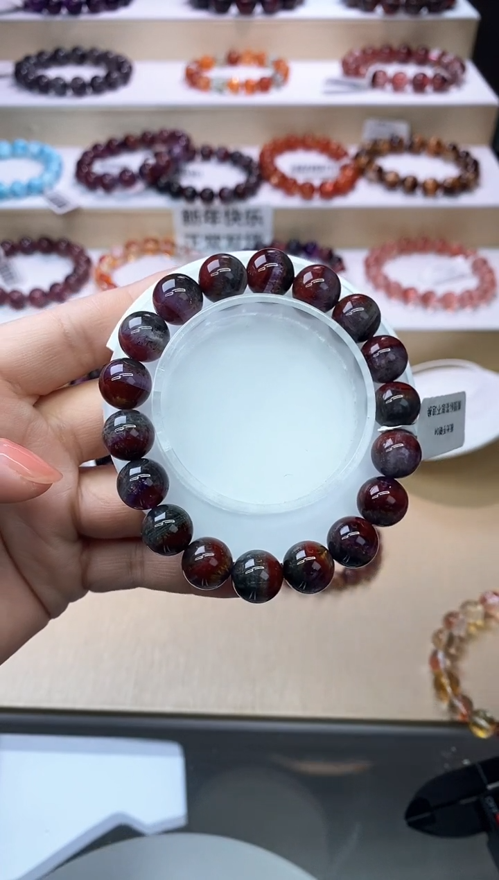 【闪购商品】水晶手链未镶嵌四色极光11m+