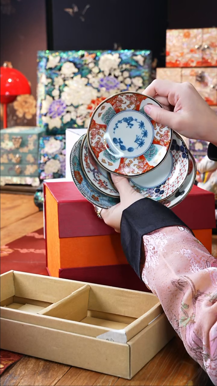 【闪购商品】瓷片豆包儿推荐饰品摆件