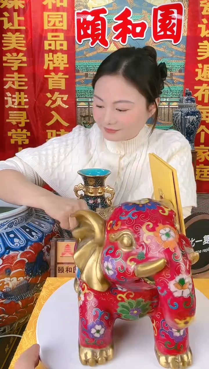 其他颐和园陶瓷摆件B25-15（一比一古法新烧）