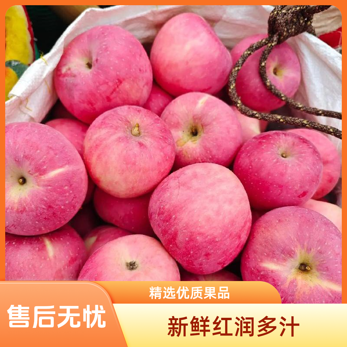 甘肃静宁红富士苹果7斤甘肃省