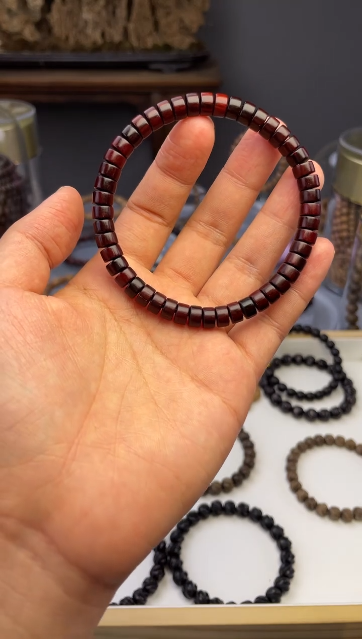 【闪购商品】小叶紫檀手串/手链47小叶紫檀药片珠