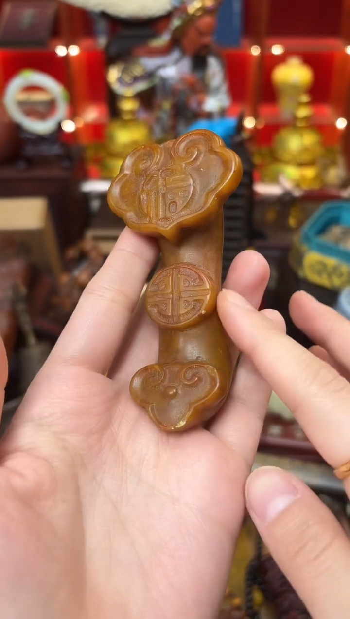 和田玉未镶嵌把件w玉梦轩百货链接专属455374