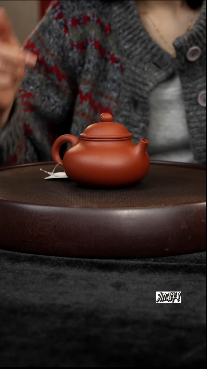 茶壶紫砂ZS15872野山红泥容天220c