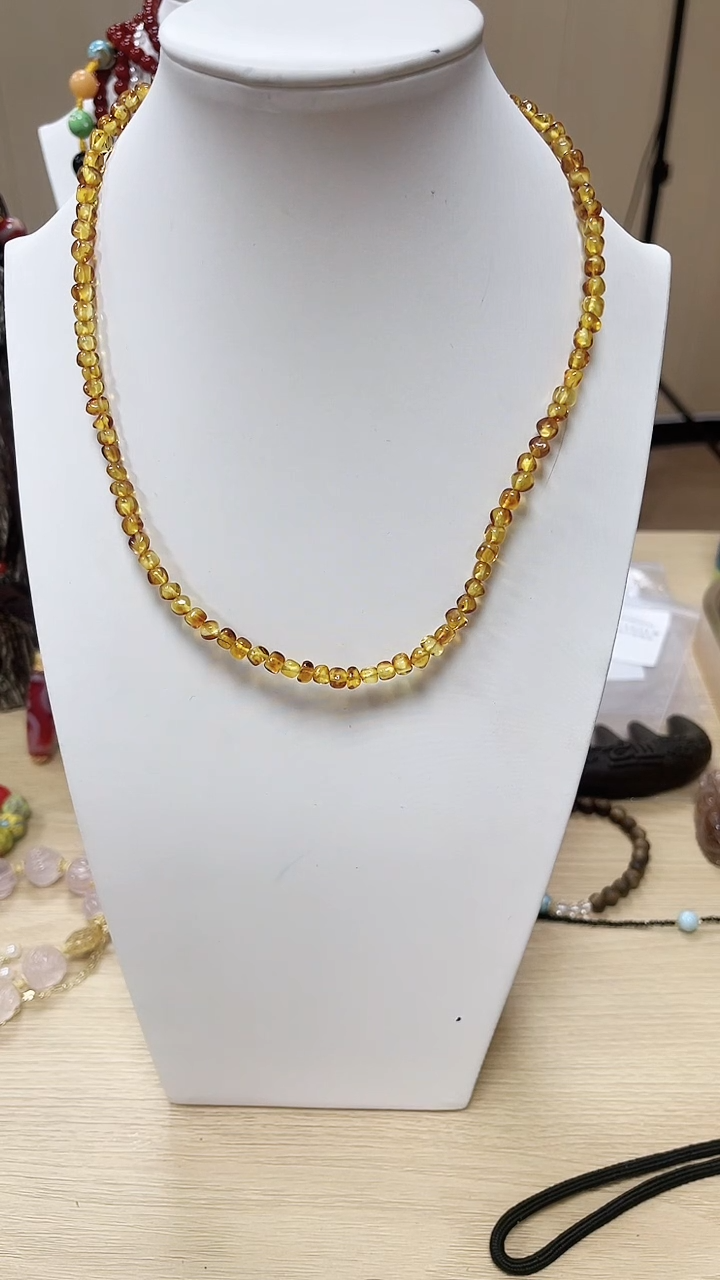 无非金属蜜蜡项链【不退换】