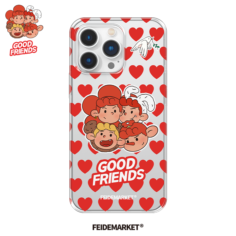 FeiDe Market 主理人合作-四小子-适用苹果iPhone13-17手机壳