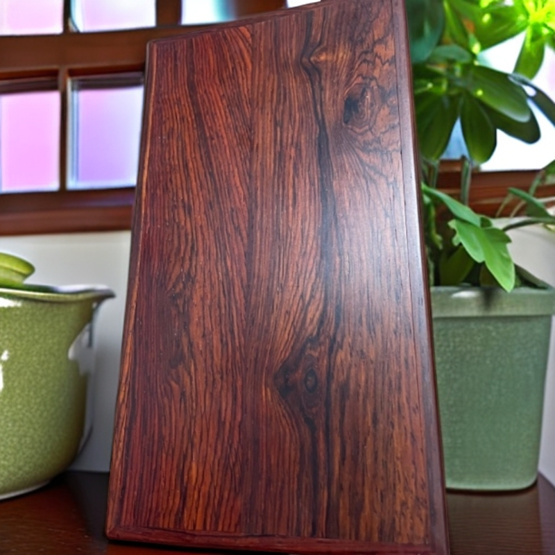 红酸枝微凹黄檀木储物机关盒榫卯结构鼓顶工艺实木首饰盒