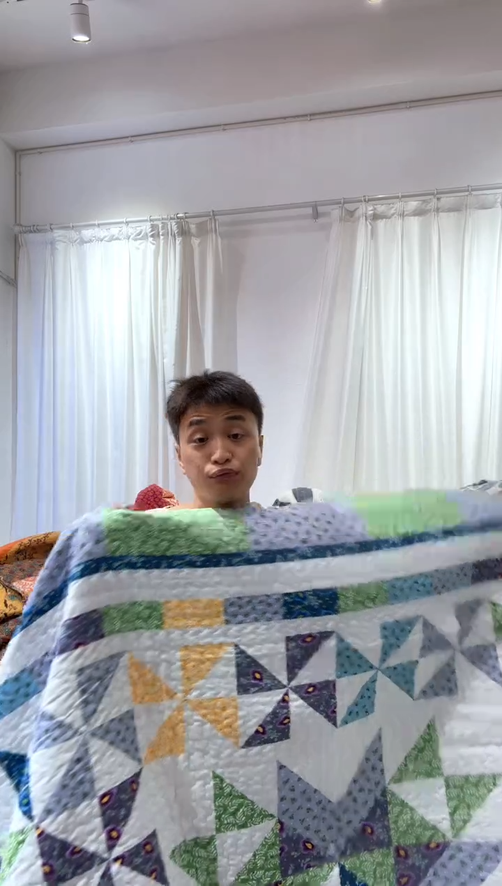 棉160*200努斯纯棉床盖36号微瑕