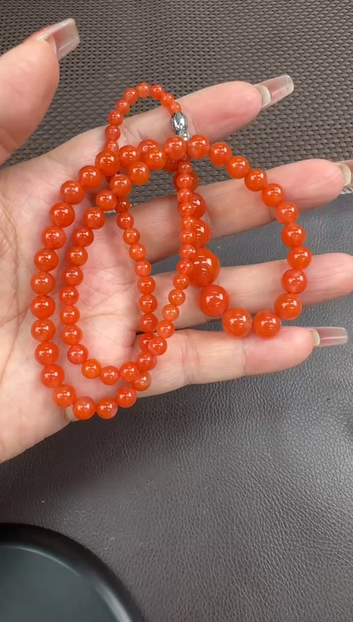 【闪购商品】玛瑙/玉髓项链未镶嵌项链