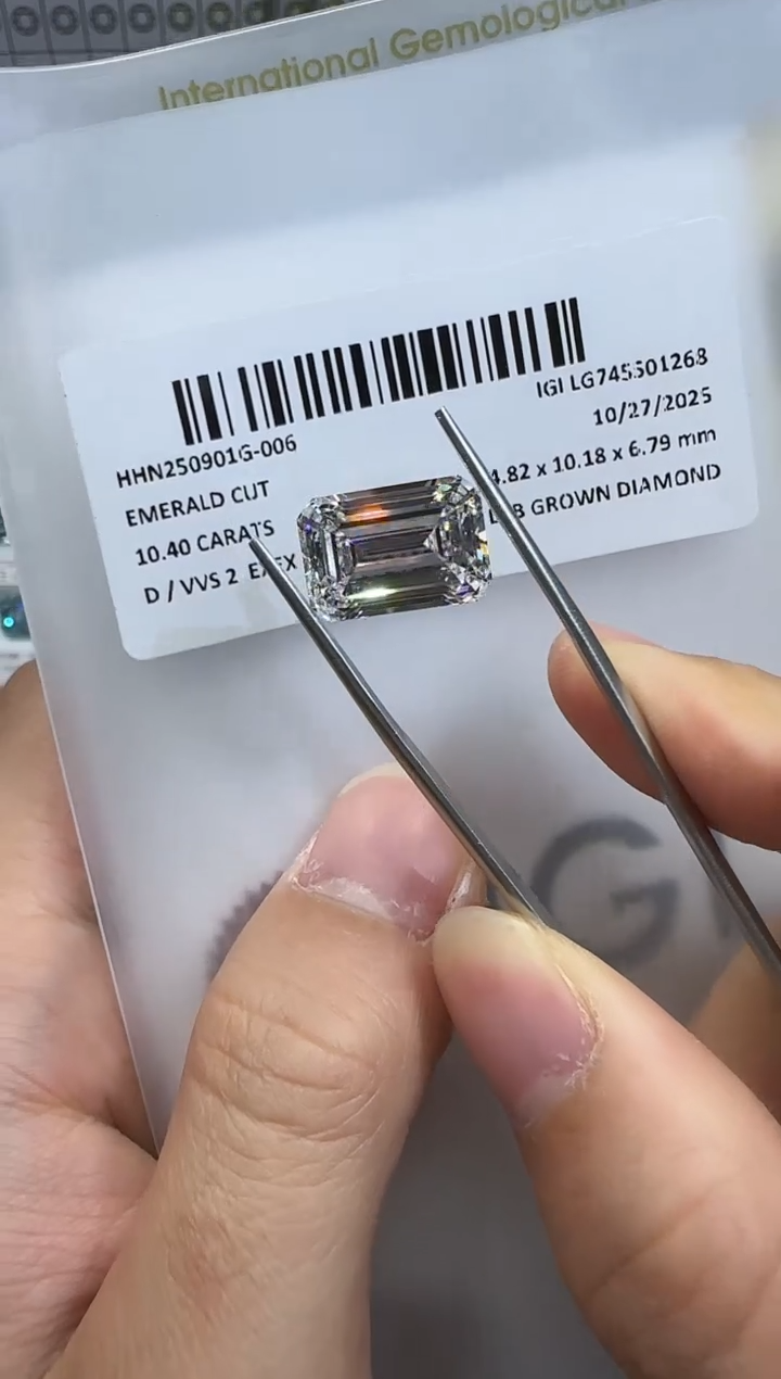 裸石实验室培育钻石10.4ct