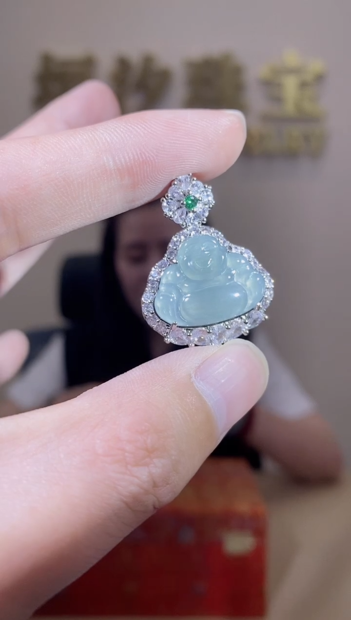 【闪购商品】翡翠颈饰合金天然A货翡翠（多样性发一） 