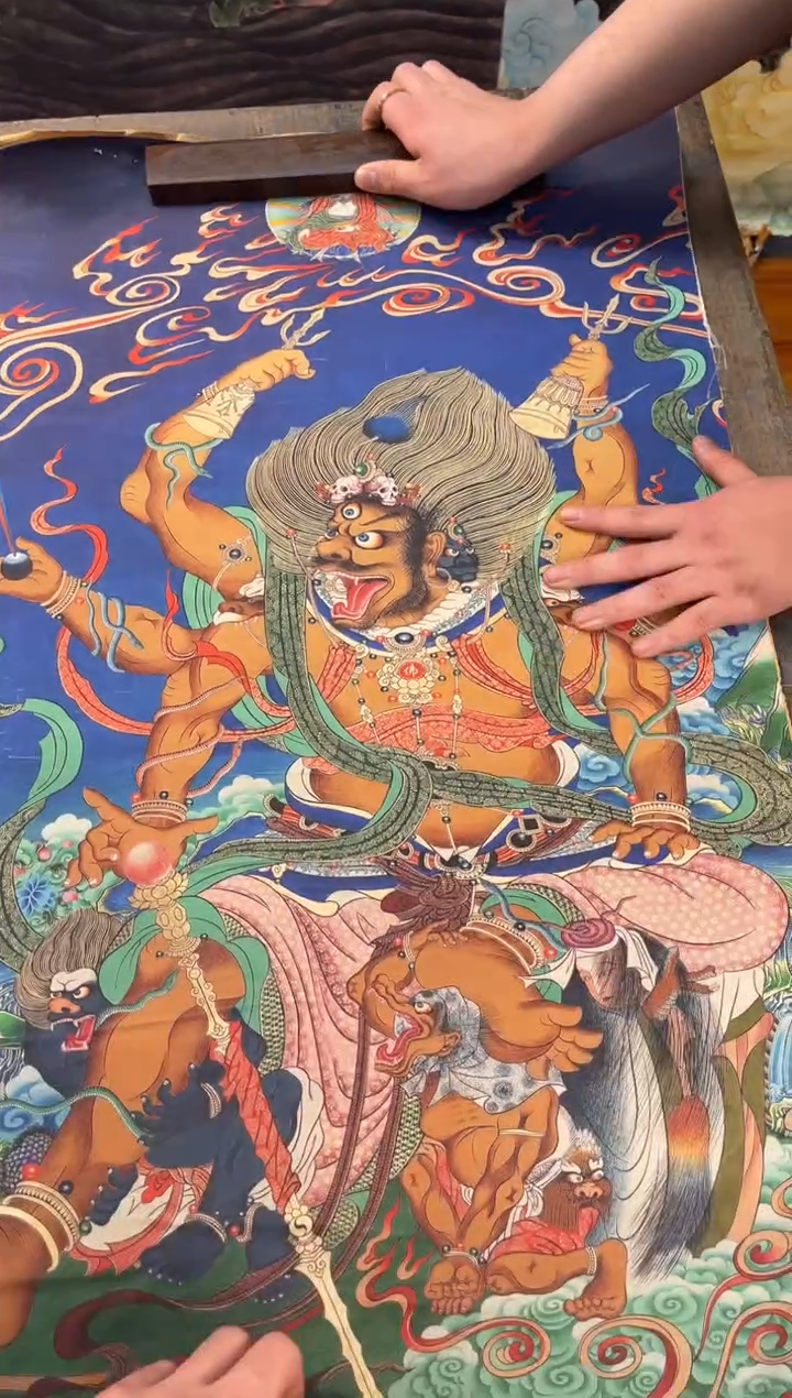 卷轴画刘洋画院老六专属AA16