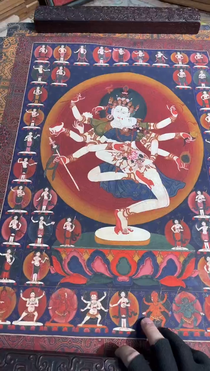 卷轴画天天的唐卡tk160