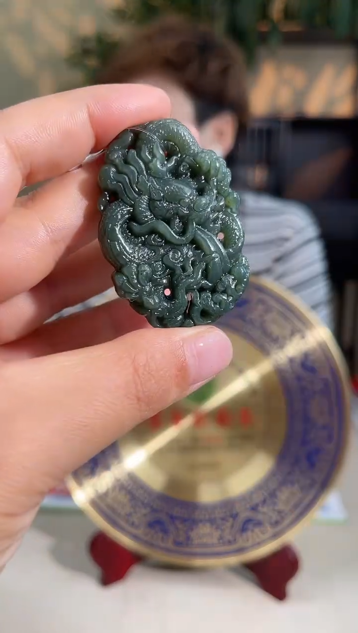 和田玉未镶嵌颈饰多样性拍一发一11096