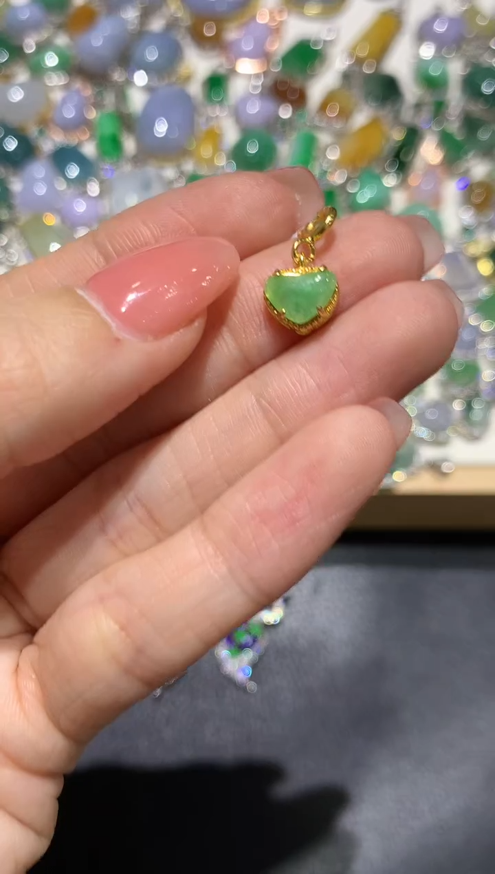 【闪购商品】翡翠吊坠(不含链)银S925镶嵌团购39