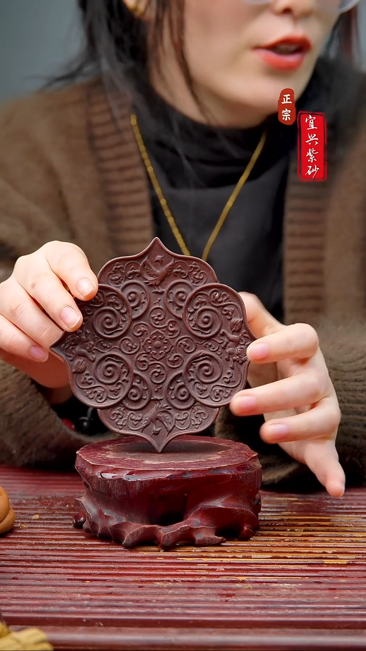 紫砂茶宠爱*桃宜兴紫砂茶宠摆件