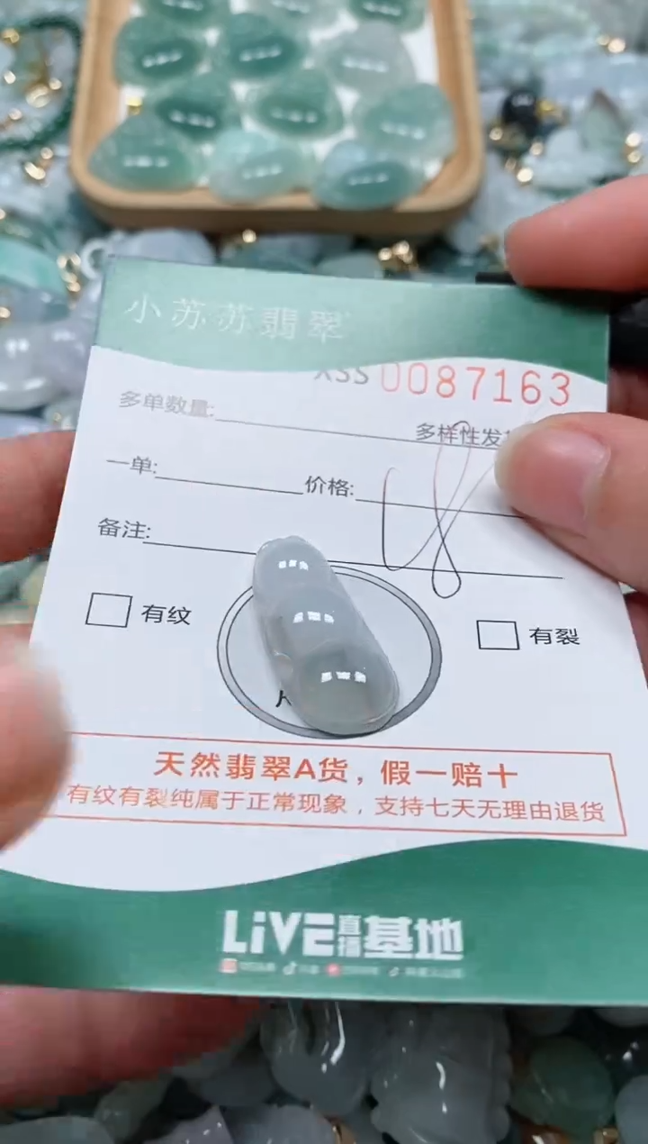 【闪购商品】翡翠颈饰未镶嵌闪购商品0087163