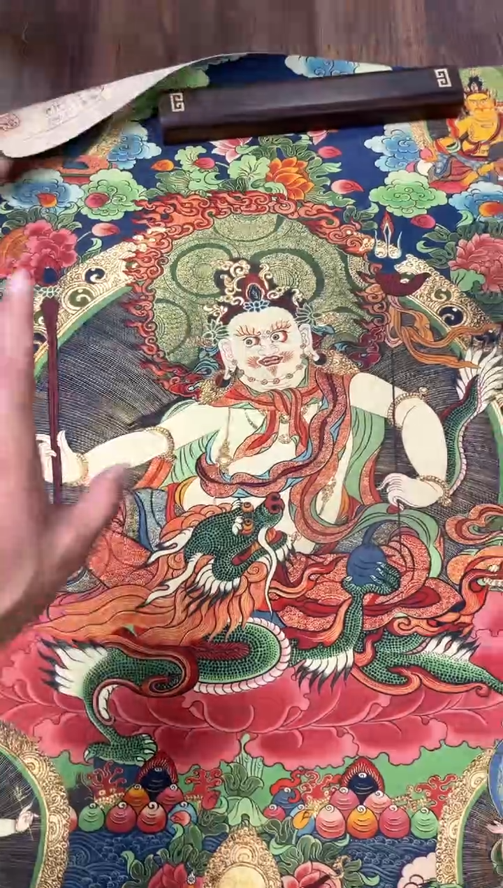 卷轴画老三的唐卡tk16