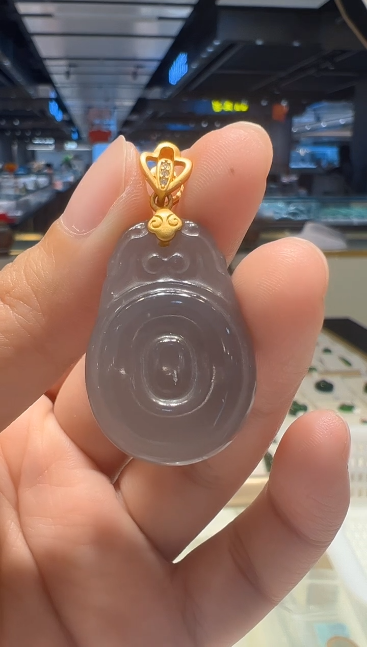 【闪购商品】和田玉颈饰银S925镶嵌33