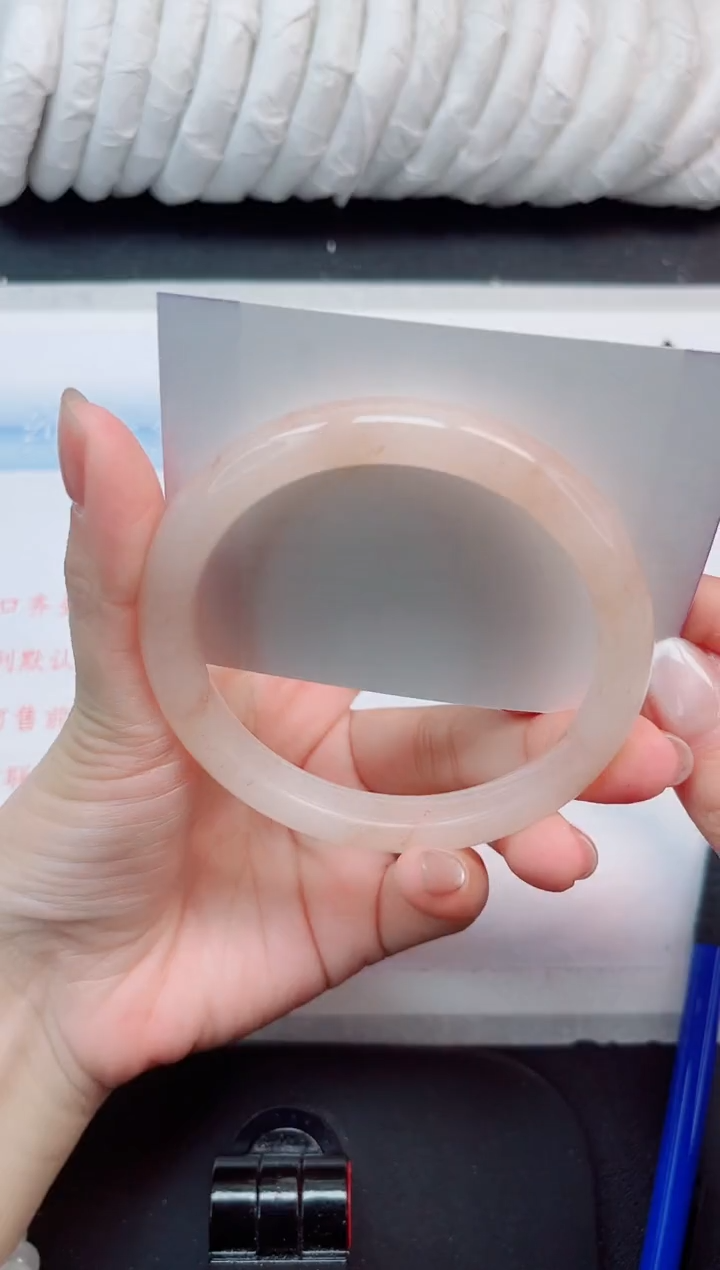 【闪购商品】石英质玉手镯未镶嵌211#62.8