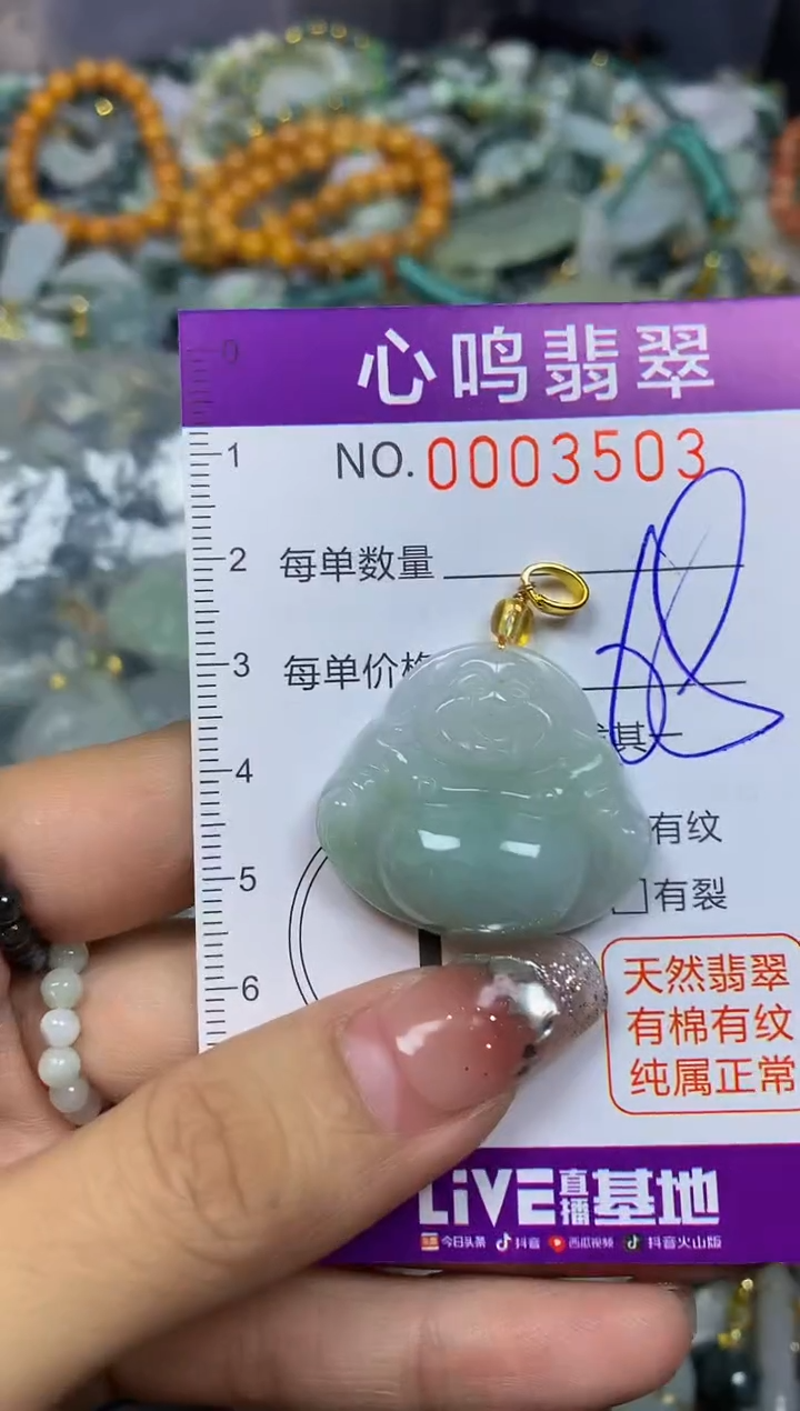 【闪购商品】翡翠颈饰未镶嵌闪购003503