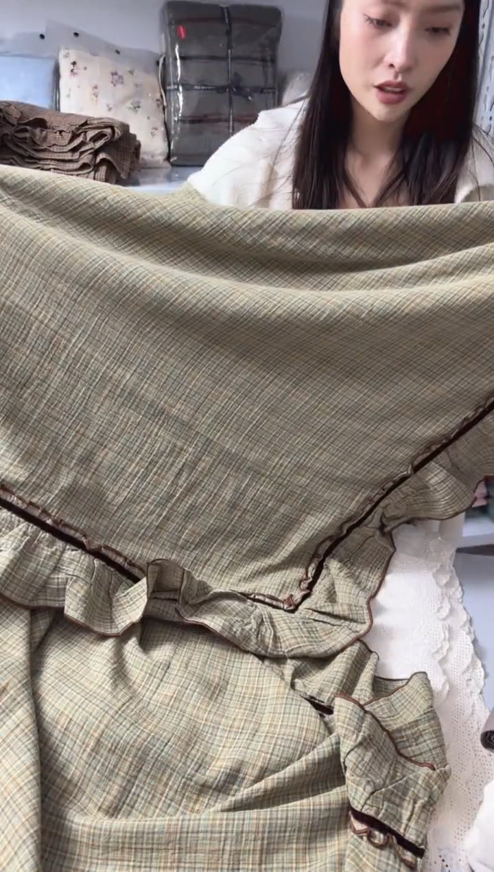 棉棉床盖四件套   