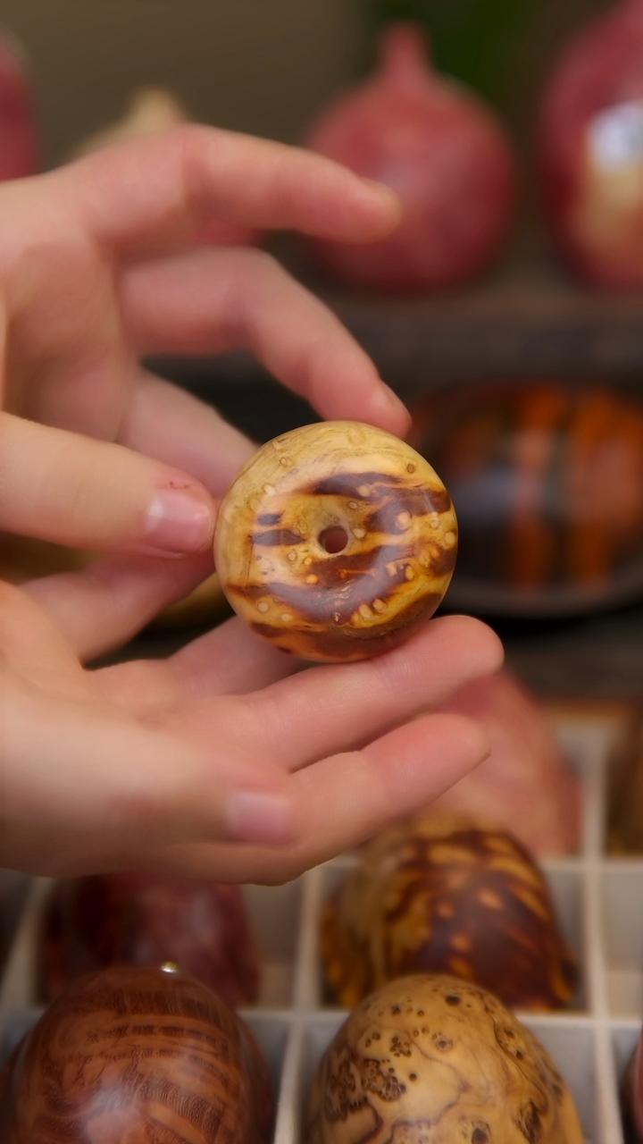 【闪购商品】木山杏火焰纹留疤平安扣