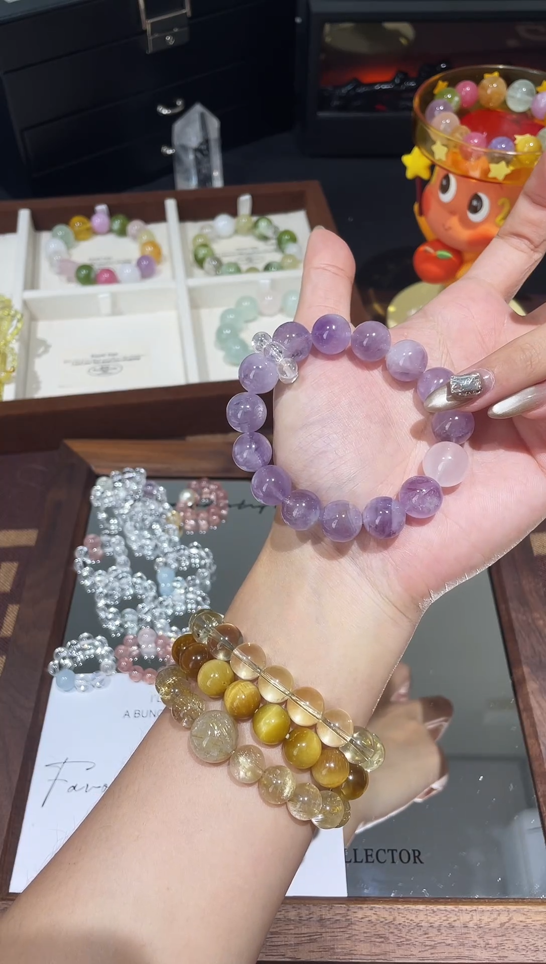 未镶嵌手链水晶1111