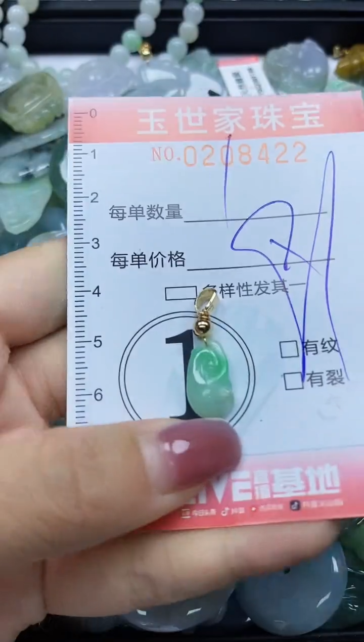 【闪购商品】翡翠颈饰未镶嵌闪购0208422
