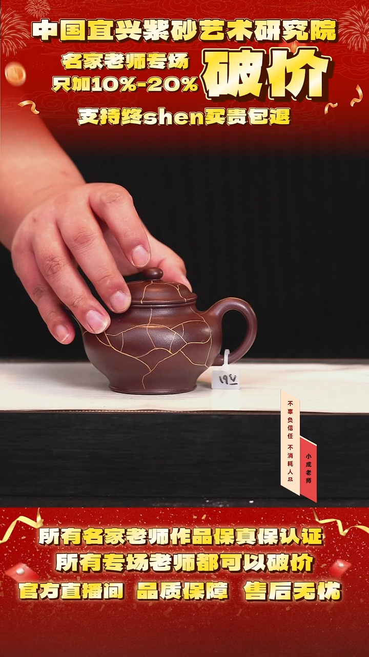 茶壶紫砂100号蒋 汉棠紫泥 230cc左右