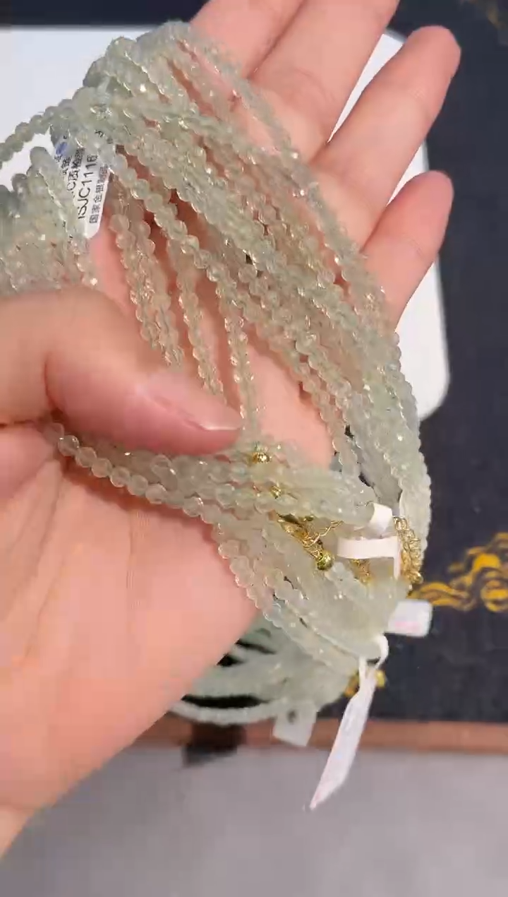 未镶嵌手链水晶葡萄石锁骨链