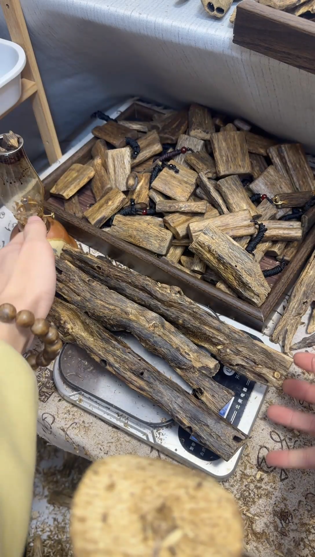 沉香沉香碎屑海南黑棋