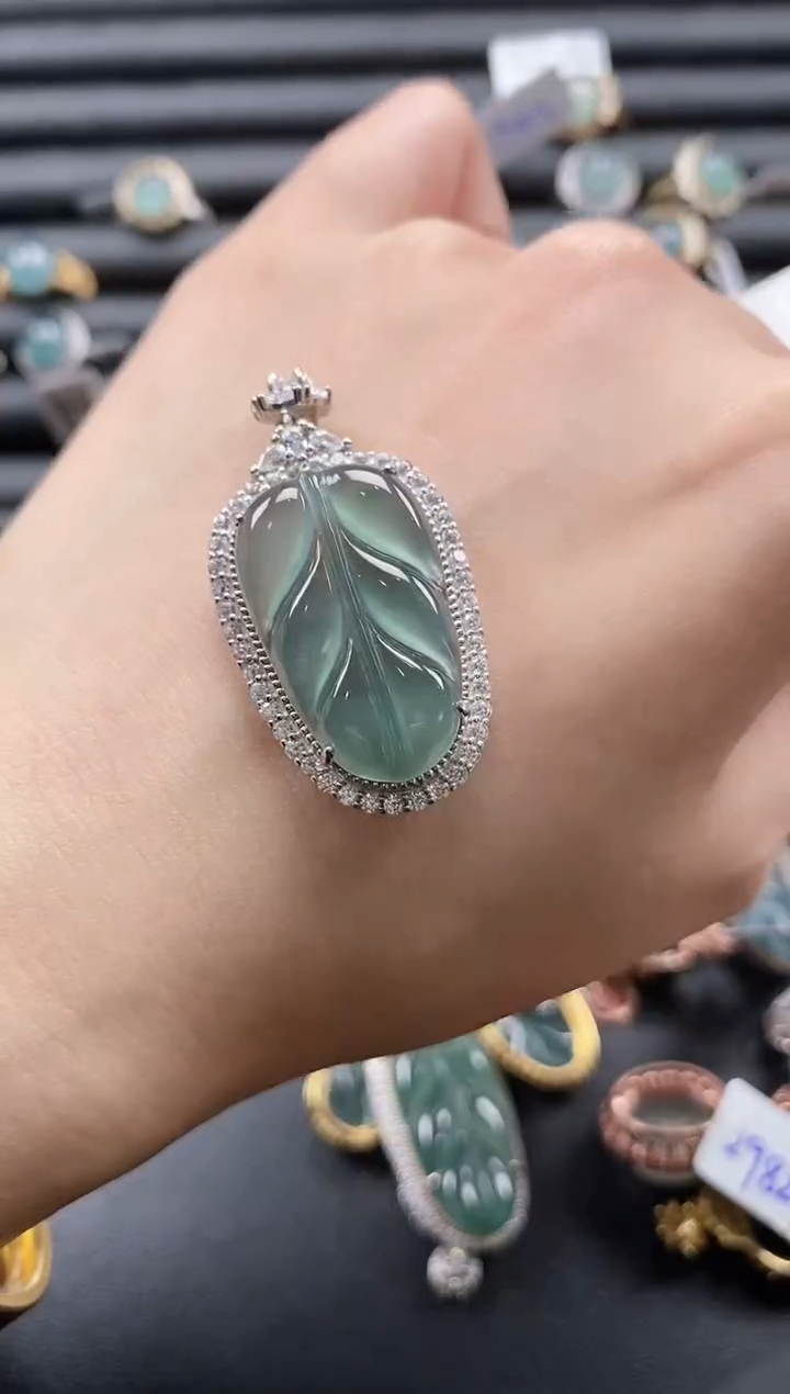 【闪购商品】翡翠戒指银S925镶嵌1111