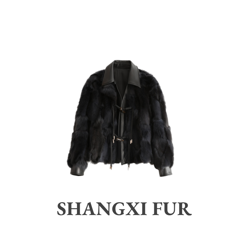 「雪狐夫人」芬兰进口冬季新款气质狐狸毛皮草24171