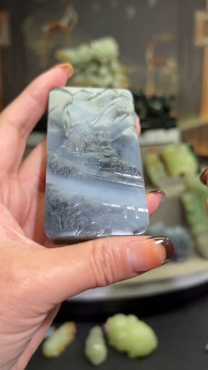 未镶嵌和田玉挂件挂件