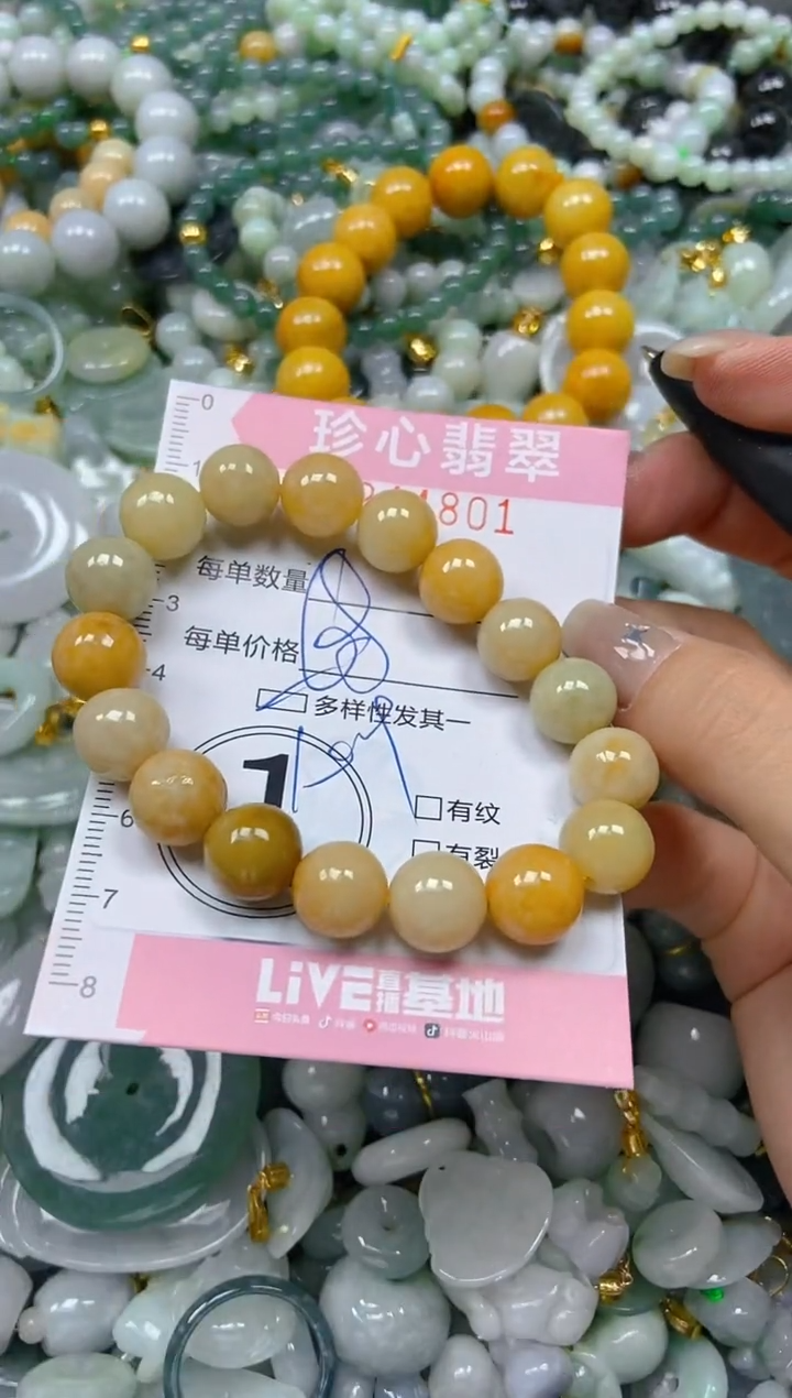 翡翠未镶嵌颈饰闪购0244801多样性发其一