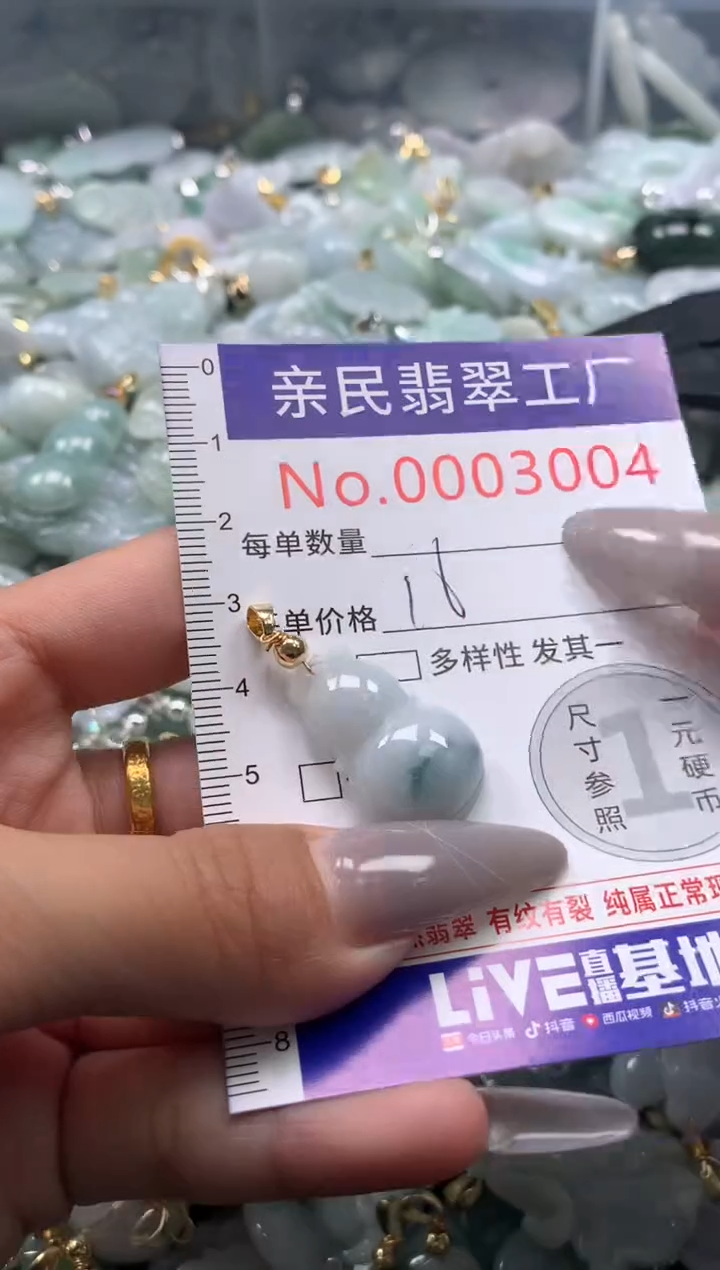 颈饰未镶嵌翡翠3004