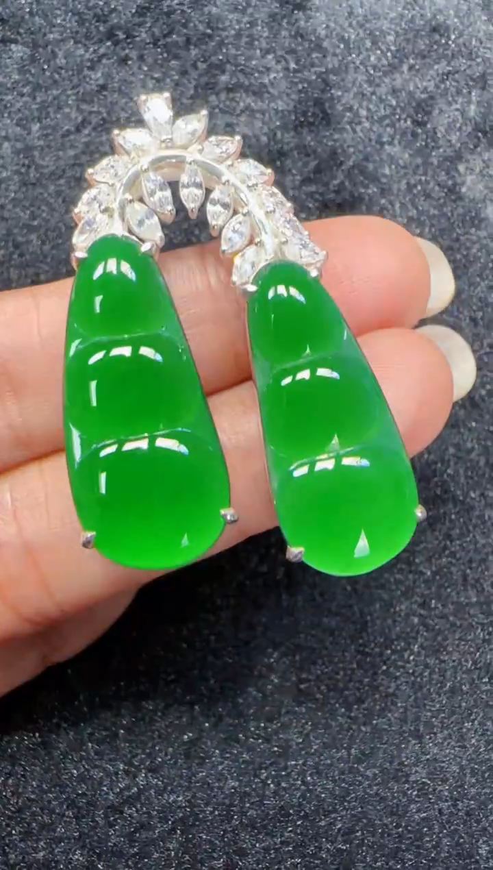 未镶嵌定制翡翠翡翠吊坠106