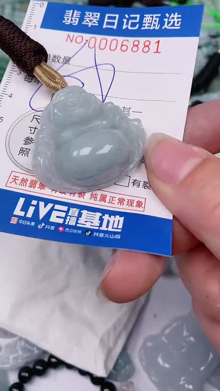 【闪购商品】翡翠颈饰未镶嵌00006881