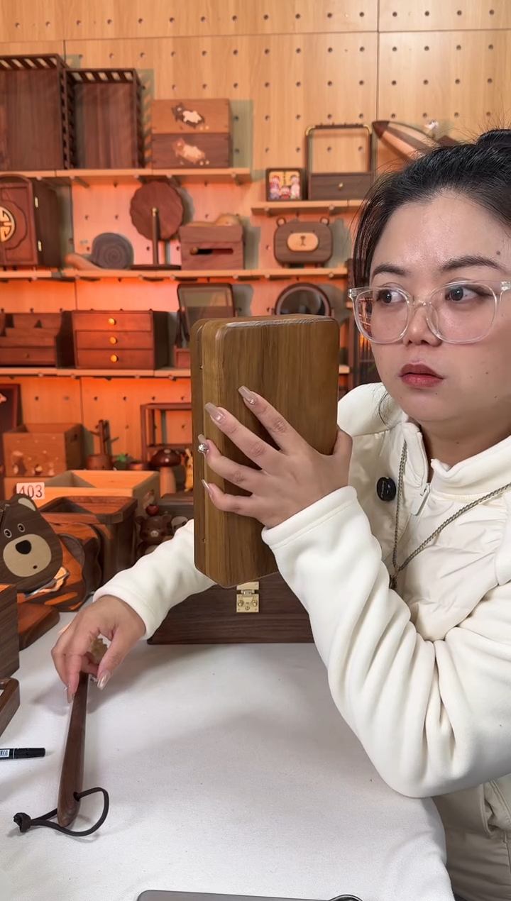 木柚木实木空盒子款